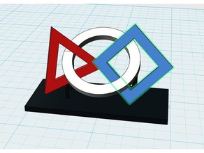 first lego league logo 3d segni e loghi 3d print model - Mito3D