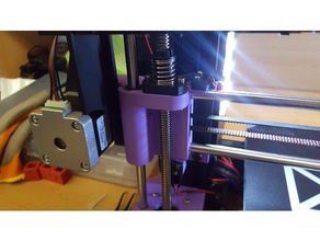 en8 eje x de los titulares e3d anti retroceso la tuerca Impresora 3d las piezas anti-retroceso titular el eje-x 3d print model - Mito3D