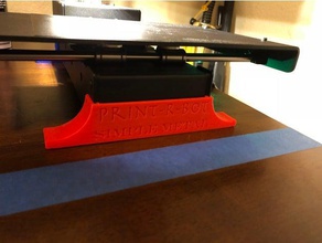printrbot simple metal feet power cord retainer 3d printer accessories 3d print model - Mito3D