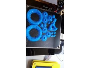 planetary gear set - prototype v1 engineering 3d print model - Mito3D