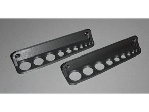 allan key holder - metric hand tools 3d print model - Mito3D