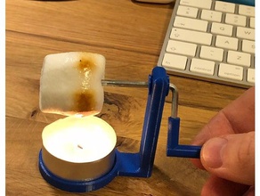 hex-key lokum ızgara mutfak ve yemek mum mumluk gallow marshmallow tükür çay ışığı 3d print model - Mito3D