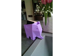 escorredor de elefante v2 cozinha e sala jantar 3d print model - Mito3D