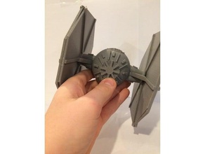 tie fighter brinquedos & games 3d print model - Mito3D