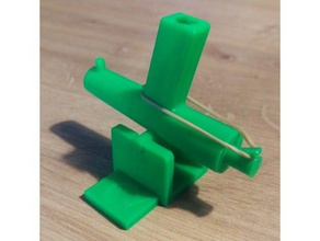 Gummi-band-Softair Kanone w - Magazin Spielzeug & Spiele 3d print model - Mito3D