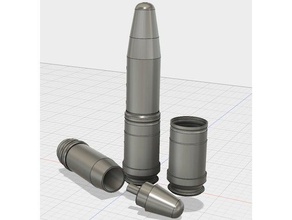 20x42b neopup props 20mm airsoft la munición el cañón cosplay pata réplica 3d print model - Mito3D