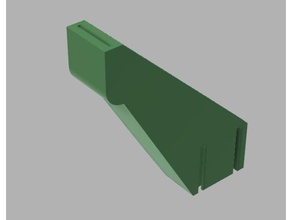 mpsm derecho ángulo adaptador de soporte bobina Impresora 3d las piezas monoprice seleccione mini mp 3d print model - Mito3D