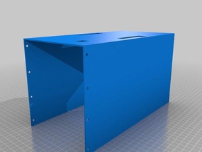antminer s1 caso hobby bitcoin bitmain montagem em rack 3d print model - Mito3D