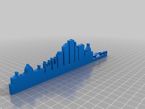 st paul skyline buildings & structures 3d print model - Mito3D