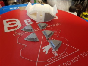 pies de goma kossel base Impresora 3d las piezas anycubic delta bigtreetech biqu impresora la 2020 3d print model - Mito3D