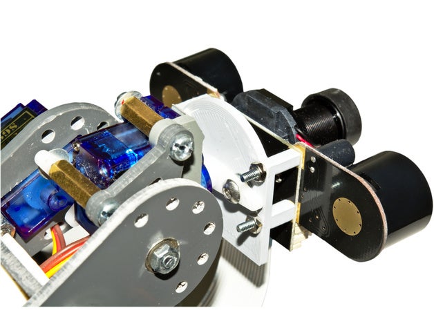 raspberry pi ir-cut camera mount robotic arm robotics module raspberypi 3D print model - Mito3D