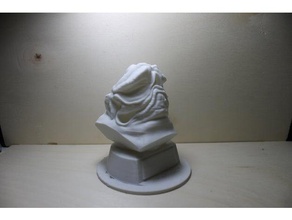 alien a arte 3d print model - Mito3D