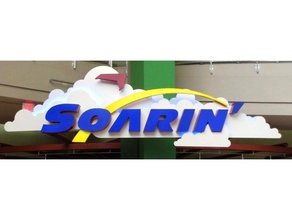 soarin' - logo Schilder & logos disney world sign 3d print model - Mito3D