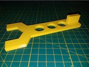 electrolux lavasciuga 32mm livellamento chiave utensili a mano 3d print model - Mito3D
