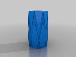 desktop organizer vase 3d printing 3d print model - Mito3D