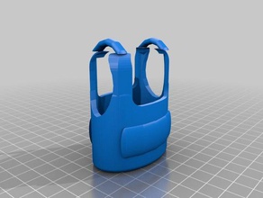 bullet proof vest l'ingénierie 3d print model - Mito3D