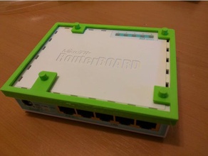raspberry pi stack mount mikrotik routerboard computer stackable 3d print model - Mito3D
