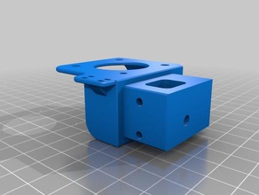 ultimaker titan montieren 3d-Drucker Teile titan-extruder 3d print model - Mito3D