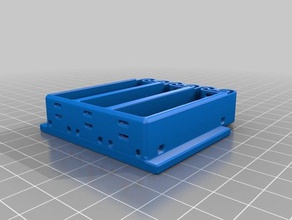 soporte de la batería lego - remix juguetes y accesorios juego 3d print model - Mito3D