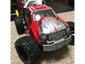 rote Katze Vulkan racing Frontstoßstange r c Fahrzeuge 3d print model - Mito3D
