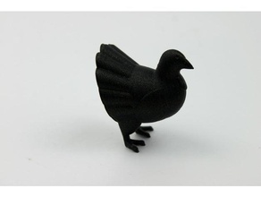 tacchino del ringraziamento arredamento animale animali bird la decorazione decorativo makeprintable stampabile da tavolo giorno turchia 3d print model - Mito3D
