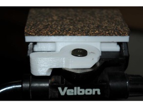 velbon d700 quick-release-clip hobby clip 3d print model - Mito3D