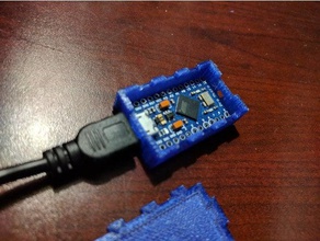 arduino pro micro case lid electronics 3d print model - Mito3D