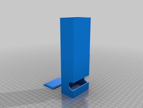 lâmina de barbear banco armazenamento recipientes navalha 3d print model - Mito3D