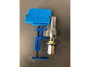 dillon, hornady ap powder cop-adapter lnl alarm Pulver cop rcbs Neuladen 3d print model - Mito3D
