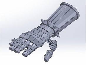 Dr claw'ın aksesuarlar kostüm zırh claw cosplay dr dayağı eldiven Ortaçağ 3d print model - Mito3D