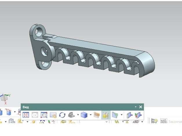 limitatore di finestre plastica office 3D print model - Mito3D