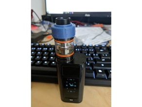 smok tfv8 große baby-Ungeheuer - top-Stück lock Teile Zubehör flexibel pla ring tank tpu vape 3d print model - Mito3D