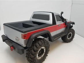 everest gen7 long bed pickup body mod r c vehicles redcat redcatracing 3d print model - Mito3D