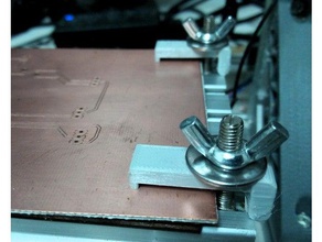 pcb clamp little big machine tools cnc milling 3d print model - Mito3D