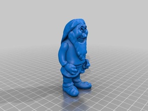 anões - humorado a arte fantasia figura escultura brinquedos 3d print model - Mito3D