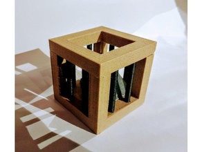 hücre - piramit bulmaca 3d print model - Mito3D