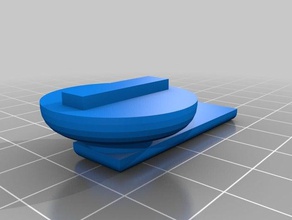 cadillac ats cubierta de la batería pestillo automoción 3d print model - Mito3D
