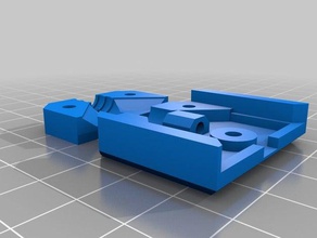 prusa heatbed cubierta del cable remix Impresora 3d de las piezas i3 3d print model - Mito3D