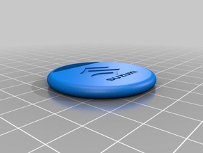 simple, pequeño suzuki llavero llaveros 3d print model - Mito3D