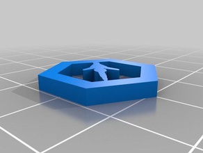 x-wing harpoon token games 3d print model - Mito3D