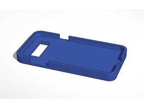 samsung j7 caso telefono cellulare vuota di protettore 3d print model - Mito3D