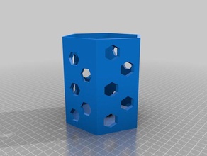 candle stand style 1 polygon decor 3d print model - Mito3D