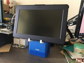 lcd-stand-ite2 ne-201 ver 15 computer 3d print model - Mito3D