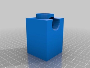 quadrilla blau La impresión en 3d 3d print model - Mito3D