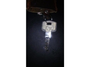 - Schlüssel-Abdeckung Schlüsselanhänger 3d print model - Mito3D