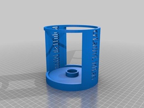 kavisli lithophane 2 fotoğraf çekilin elektronik stand göstermek dur 3d print model - Mito3D