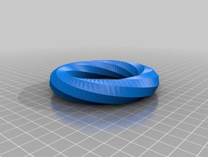 moebius-Ringe - quad-hexa octa Ringe 3d print model - Mito3D