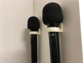 microphone wall mount tools 3d print model - Mito3D