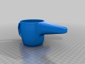 étrange tasse cuisine et salle à manger 3d print model - Mito3D