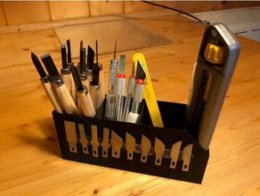 strumenti di dialogo utensili & caselle cutter coltello hobby 3d print model - Mito3D